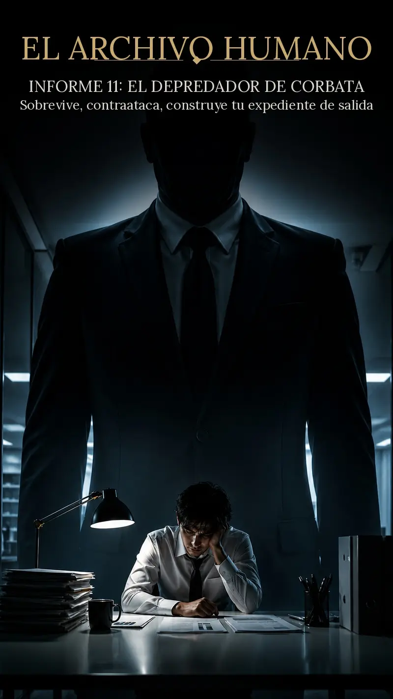 Portada de El depredador de corbata